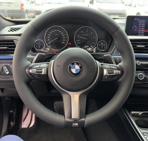 BMW F30 M SPORT KASA ARACA ÖZGÜ DİKMELİ DİREKSİYON KILIFI