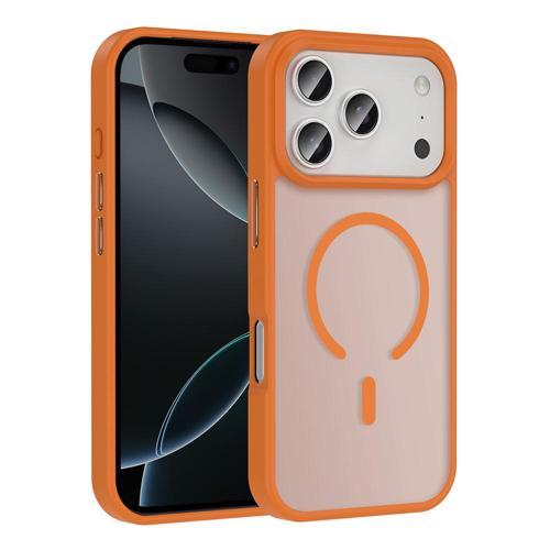 Apple iPhone 17 Pro Max Kılıf M-safe Şarj Özellikli Mat Arka Yüzey Zore Sio Kapak