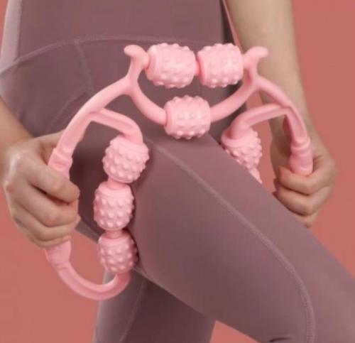 Selülit  Masaj Aleti 9 tekerlekli lenf drenaj rulosu