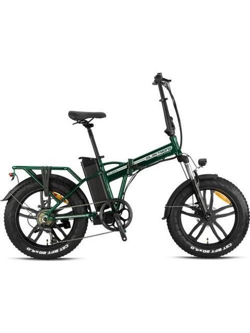 Elektrone Zuma 20 JANT 7 Vites M.Disc Mat Yeşil- Gri Katlanır Elektrikli Bisiklet