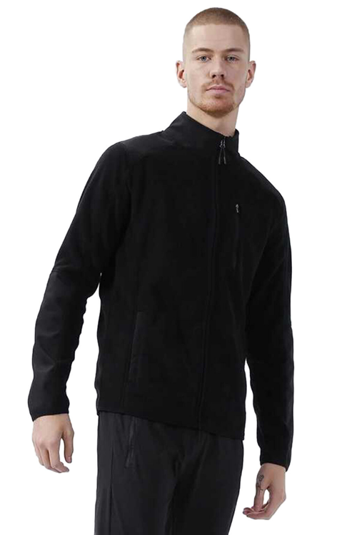 Alwar Siyah Erkek Fermuarlı Polar 101398524
