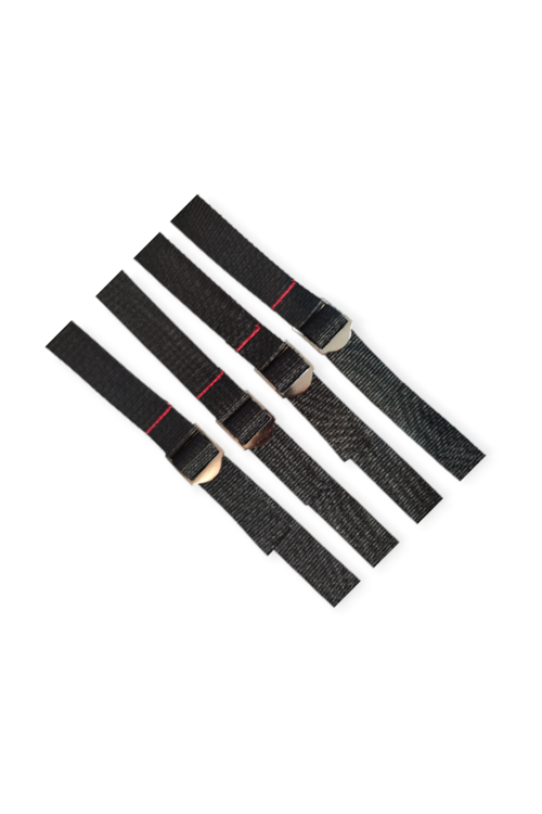 Straps Sıkıştırma Perlonu 1.5 Metre Metal Tokalı Dayanıklı Bağlama Kayışı 4 Adet