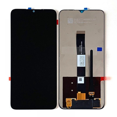 Xiaomi Uyumlu Redmi 10A Lcd Ekran Dokunmatik Siyah Çıtasız