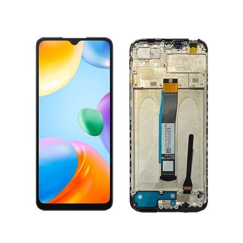 Xiaomi Uyumlu Redmi 10C Lcd Ekran Dokunmatik Siyah Çıtalı Servis