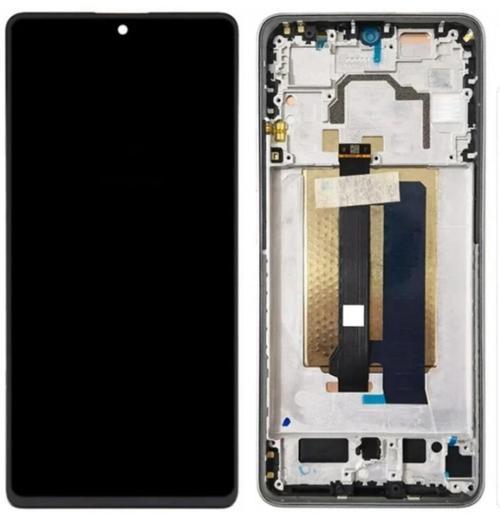 Xiaomi Uyumlu POCO X6 Pro 5G Lcd Ekran Dokunmatik Siyah Çıtalı Servis