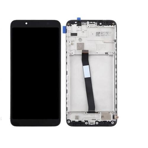 Xiaomi Uyumlu Redmi 7A Lcd Ekran Dokunmatik Siyah Çıtalı