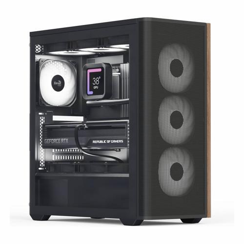 D501A USB 3.2 ARGB ATX Mid Tower Siyah Kasa