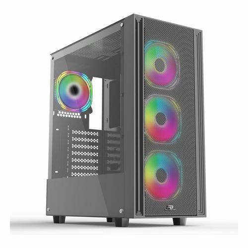 PowerBoost X-12B USB 3.2 ARGB ATX Mid Tower Siyah Kasa