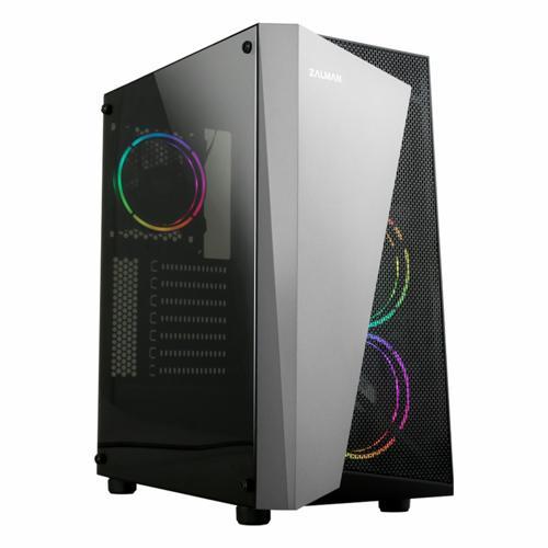 S4 Plus 600W USB 3.2 RGB ATX Mid Tower Siyah Kasa