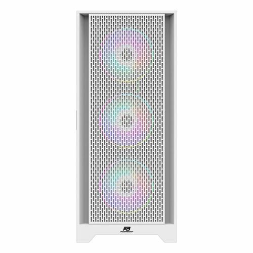 PowerBoost PB-P1601BW USB 3.2 ARGB eATX Mid Tower Beyaz Kasa