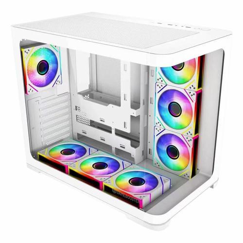 Sea View GB-G2852W 750W 80+ Bronz USB 3.2 ARGB ATX Mid Tower Beyaz Kasa