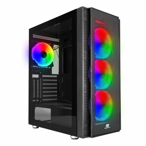 PowerBoost VK-G3506S USB 3.2 ARGB ATX Mid Tower Siyah Kasa