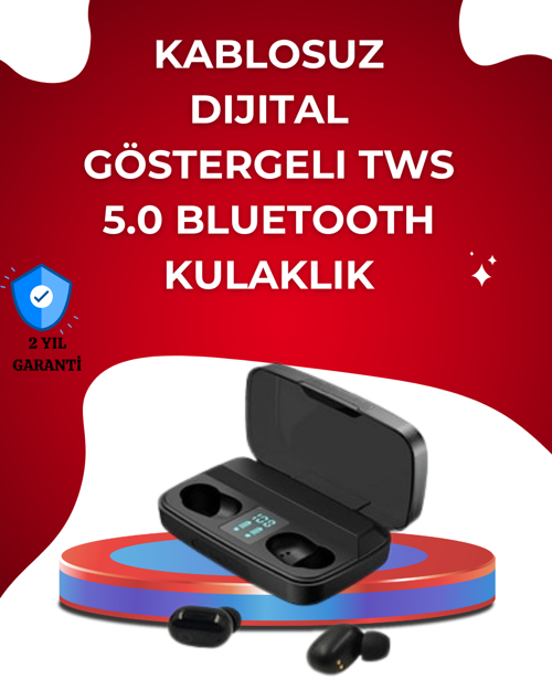 ABS Gövdeli, Hafif ve Uzun Ömürlü Bluetooth Kulaklık