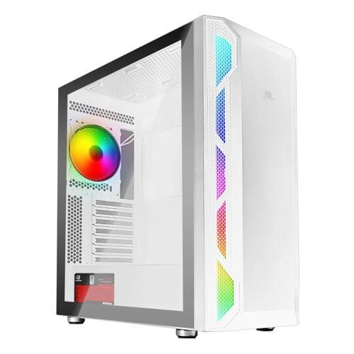 PowerBoost PB-P3701BW 650W 80+ USB 3.2 ARGB ATX Mid Tower Beyaz Kasa