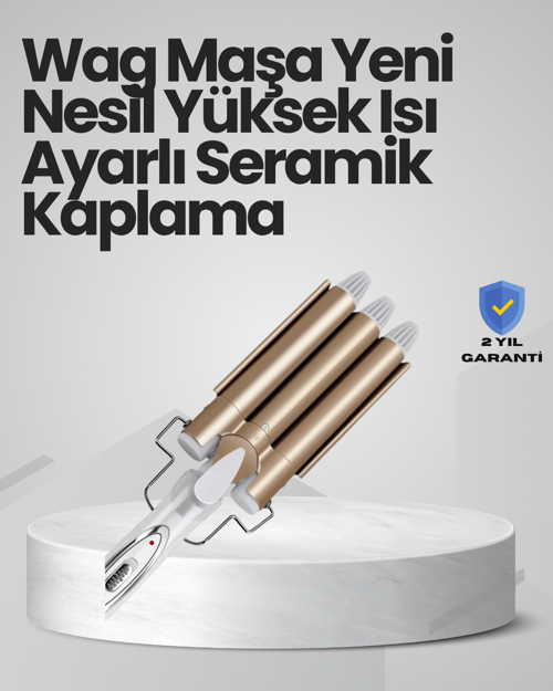 Bukle Saç Maşası – Kolay Kullanım, Sağlıklı Bukleler yüksek ısılı