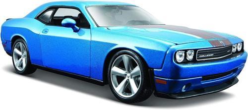 Maisto 1 24 Dodge Challenger SRT8 Mavi Diecast Metal Araba Modeli Özel Koleksiyon Oyuncak