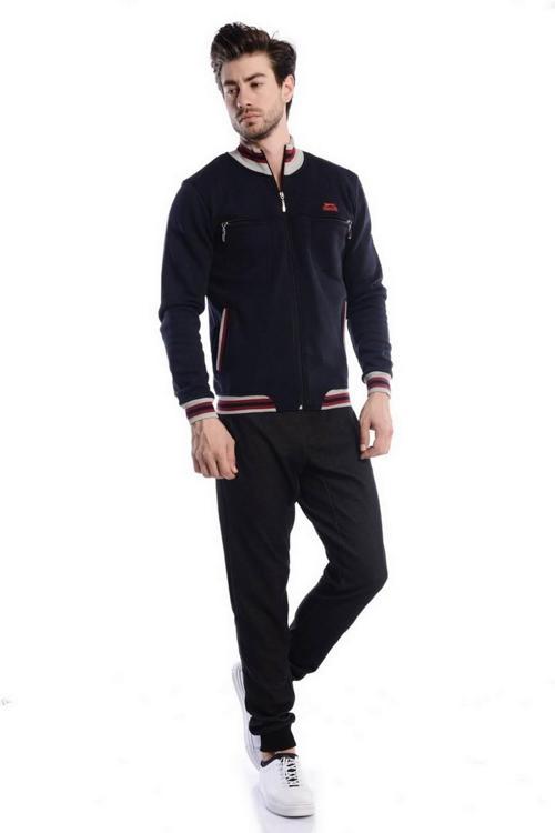 Erkek Lacivert Mont - Ilen - ST25JE005