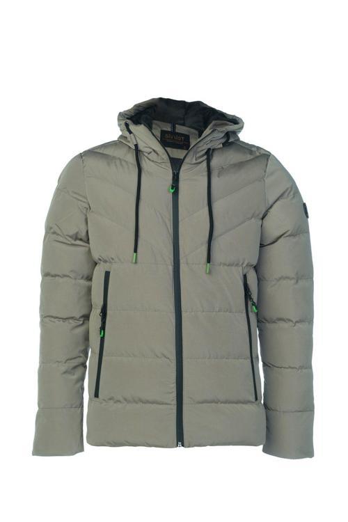 Krem Kız Çocuk Su Ve Rüzgar Geçirmez Içi Kalın Kürklü Yıkanılabilir Mont & Kaban