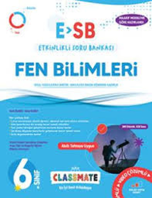 Okyanus 6. Sınıf Classmate Fen Bilimleri Etkinlikli Soru Bankası Okyanus Yayınları