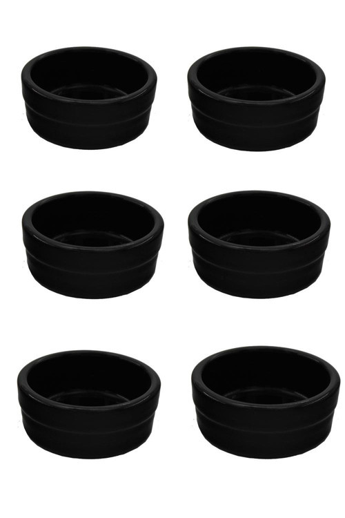 Güveç Kase 6 Lı Sırlı 8 Cm