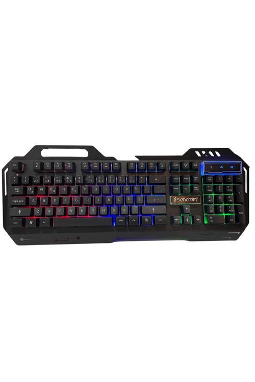 sencrom sm-900 RGB AYDINLATMALI Q GAMİNG OYUNCU KLAVYE