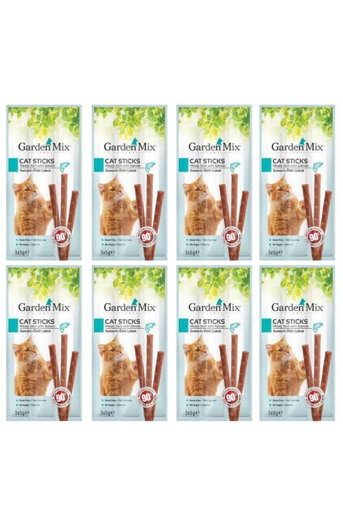 Somonlu Stick Kedi Ödül Maması 8 Paket 24 Stıck