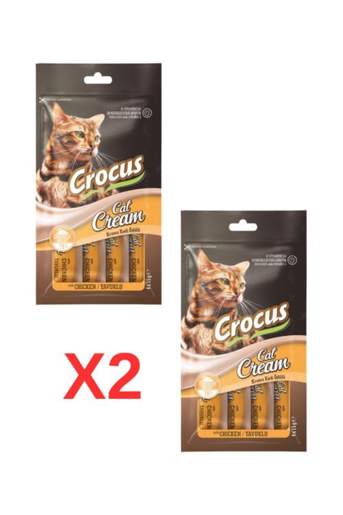 Tavuklu Krema Kedi Ödülü 4X15 Gr. 2 Adet