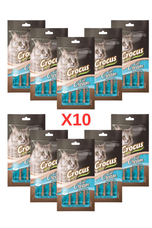 Ton Balıklı Krema Kedi Ödülü 4X15 Gr. 10 Adet
