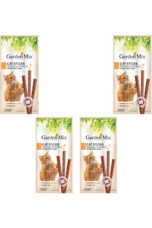 Tavuklu Kedi Stick Ödül 3 X 5 Gr X 4 Adet