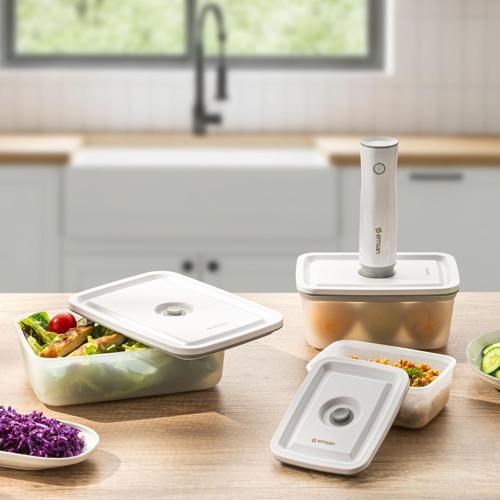 Freshlock Vakum Makineli 3'lü Saklama Kabı