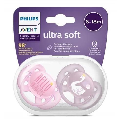 BFS     Avent Ultra Soft Emzik 6-18 Ay Kız
