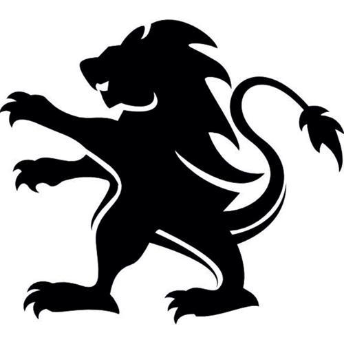 ASLAN 10 FOLYO STİCKER 60cm Uzunluk