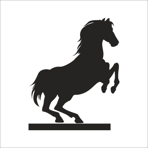 AT FOLYO STİCKER 30cm Uzunluk