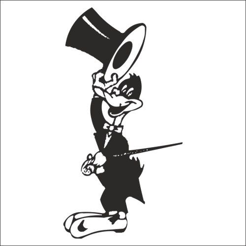 DUCK FOLYO STİCKER 40cm Uzunluk