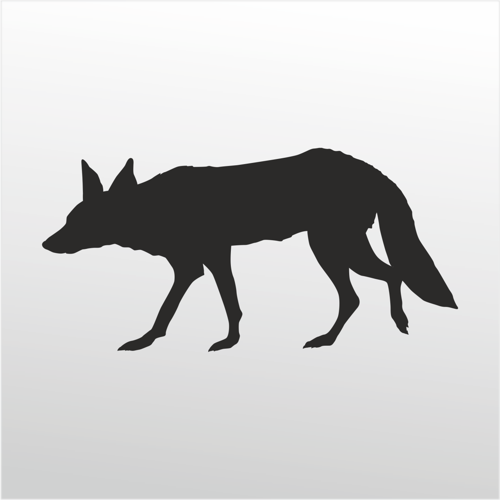 Folyo Sticker Tilki 50cm Uzunluk
