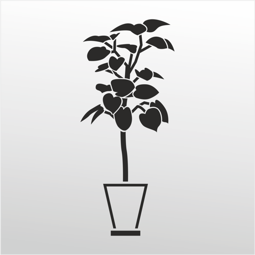 Folyo Sticker Vazo 60cm Uzunluk