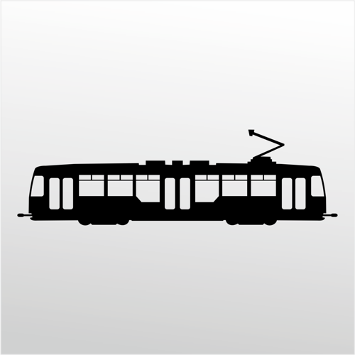 Folyo Sticker Tramvay 160cm Uzunluk