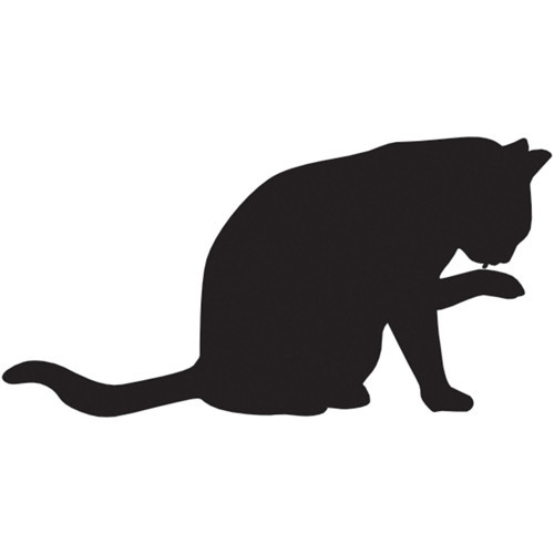 KEDİ FOLYO STİCKER 50cm Uzunluk