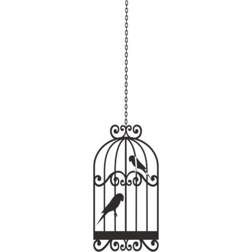 KUŞ KAFESİ FOLYO STİCKER 100cm Uzunluk