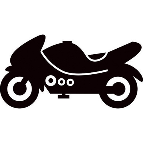MOTOSİKLET FOLYO STİCKER 70cm Uzunluk