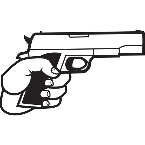 SİLAHLAR FOLYO STİCKER 160cm Uzunluk