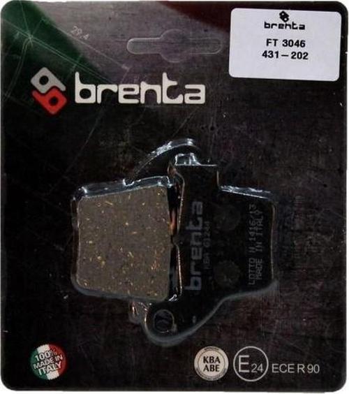 431-202 2002-2023 Honda CRF 450 R Uyumlu Arka Fren Balatası Organik Balata