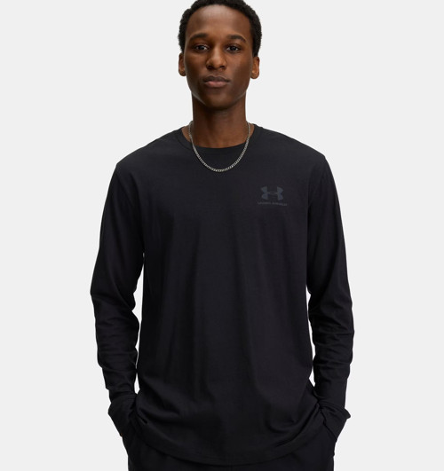 UA SPORTSTYLE LEFT CHEST LS Erkek Uzun Kollu T-Shirt