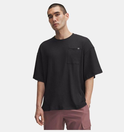 UA Rival Waffle Crew Erkek T-Shirt