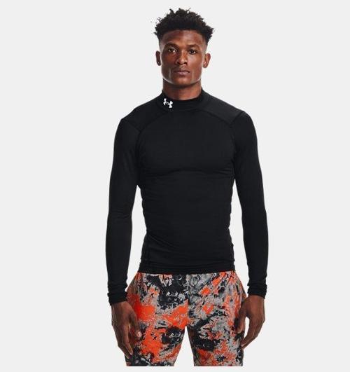 UA CG Armour Comp Mock Erkek Uzun Kollu T-Shirt