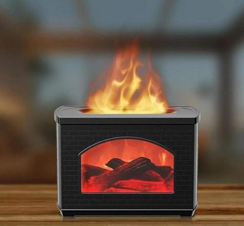 Şömine Görünümlü Hava Nemlendirici Ultrasonik Ortam Nemlendirici Oda Nemlendirici