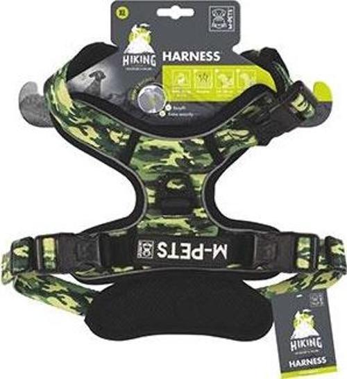 Hiking Reflektörlü Köpek Göğüs Tasması Kamuflaj XLarge 50-110 Cm