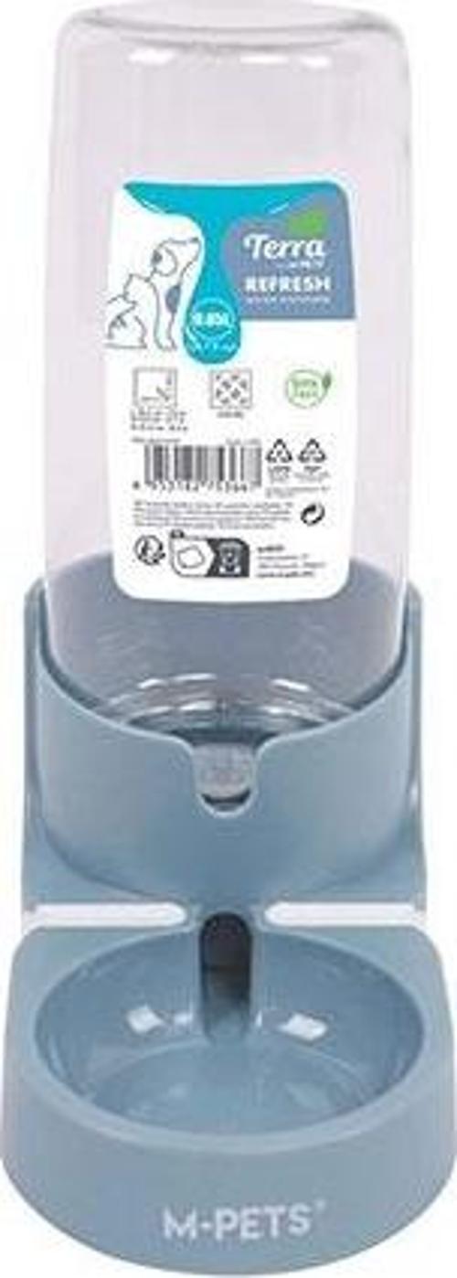 Refresh Hazneli Kedi ve Köpek Su Kabı Mavi 850 Ml