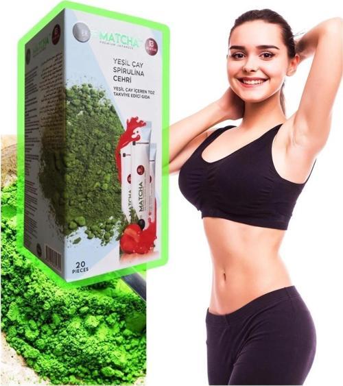 Matcha Detox Çilek Aromalı Detox Burner Form 20Li Stick