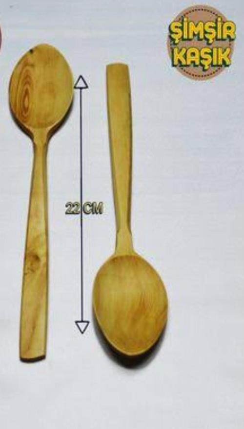 Bote Şimşir Kaşık 22 Cm Kod:1667